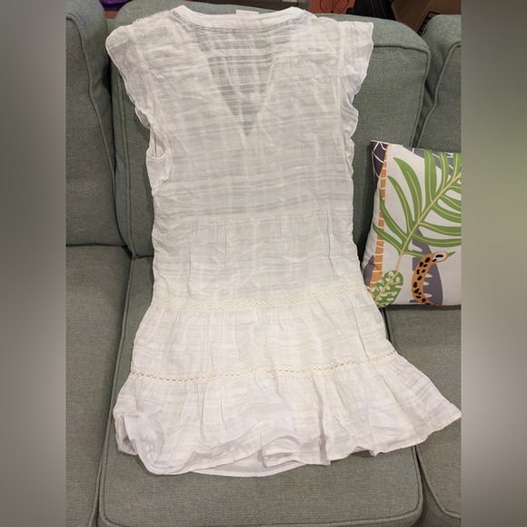 White Boho Knox Rose Dress - Picture 2 of 4